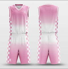 Neon Checkerboard - Customized Basketball Jersey Set Design BK160106S