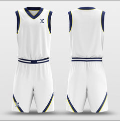 Nuggets White - Customized Basketball Jersey Design for Team