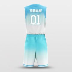 Ocean Blue - Customized Basketball Jersey Design for Team