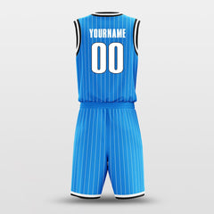 Ocean Blue - Customized Basketball Jersey Design for Team