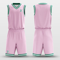 Pink Green - Custom Basketball Jersey Design for Team