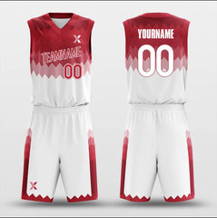 Red Coral - Customized Basketball Jersey Set Design