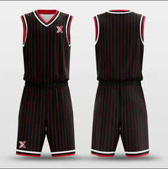Rockets Black - Customized Basketball Jersey Design for Team