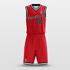 Rockets Red - Customized Basketball Jersey Design for Team