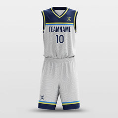 Silence Ash - Customized Basketball Jersey Set Sublimated BK160121S