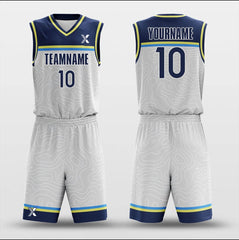 Silence Ash - Customized Basketball Jersey Set Sublimated BK160121S