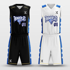 Star - Custom Reversible Basketball Jersey Set Sublimated BK260605S