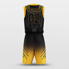 Tiger - Customized Basketball Jersey Set Sublimated
