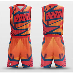 Tropic - Customized Basketball Jersey Set Design BK160127S
