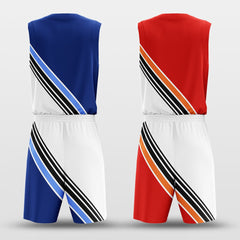 Classic 69 - Customized Reversible Sublimated Basketball Set