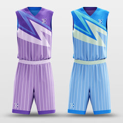 Classic 73 - Customized Reversible Sublimated Basketball Set
