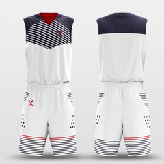 Classic 80 - Customized Reversible Sublimated Basketball Set