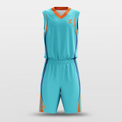 CLASSIC27 - Customized Kid's Sublimated Basketball Set