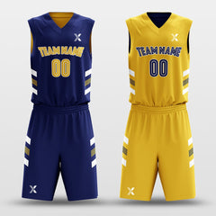 Classic39 - Customized Reversible Sublimated Basketball Set