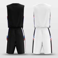 Classic43 - Customized Reversible Sublimated Basketball Set