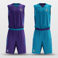 Classic57 - Customized Reversible Sublimated Basketball Set