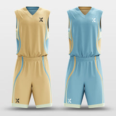 Coastline - Customized Reversible Sublimated Basketball Set
