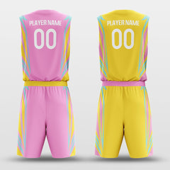 Donut - Customized Kid's Reversible Sublimated Basketball Set