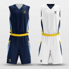 Grizzly - Customized Reversible Sublimated Basketball Set
