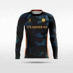 Ink - Customized Men's Sublimated Long Sleeve Soccer Jersey