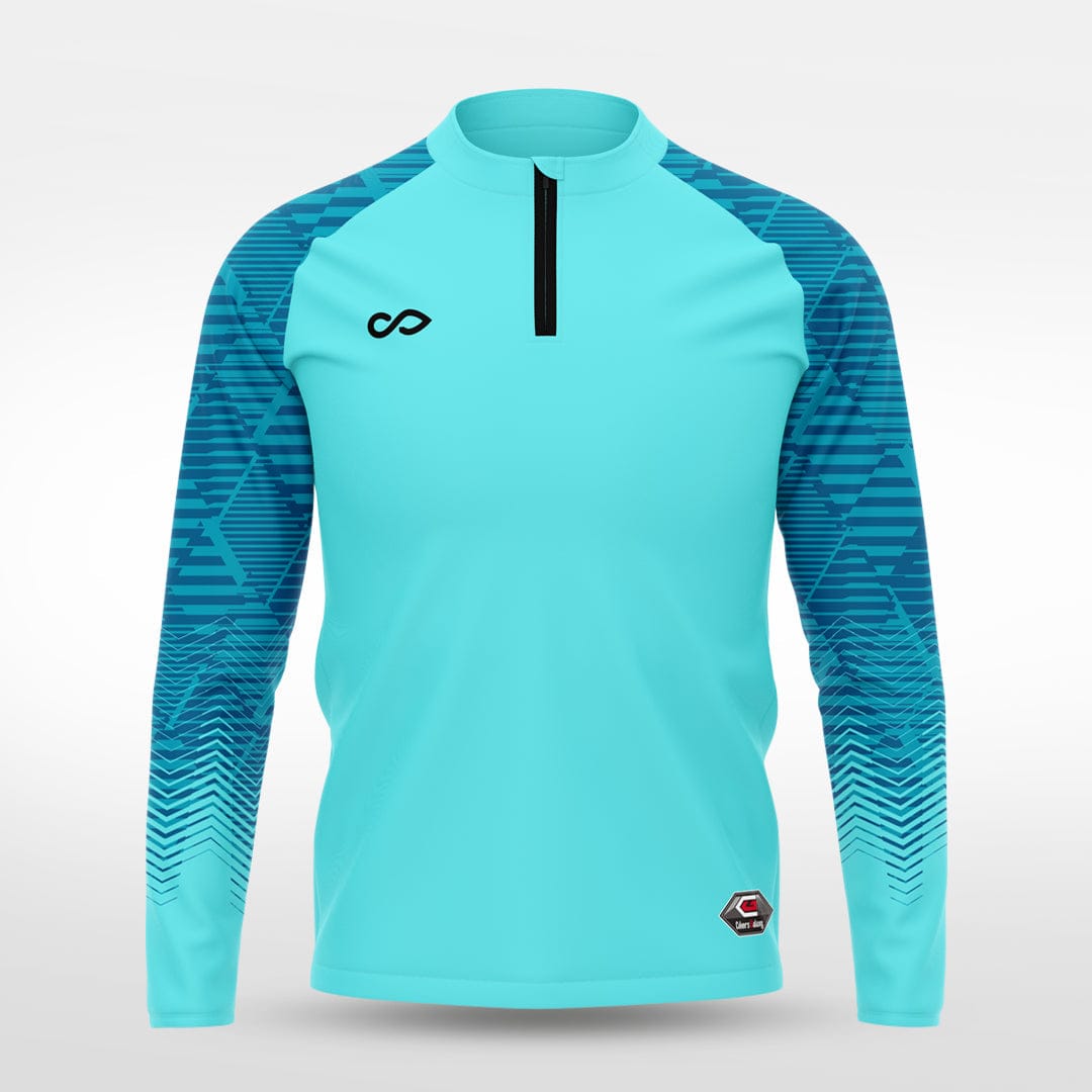 Blood Shadow - Customized Men's 1/4 Zip Jacket