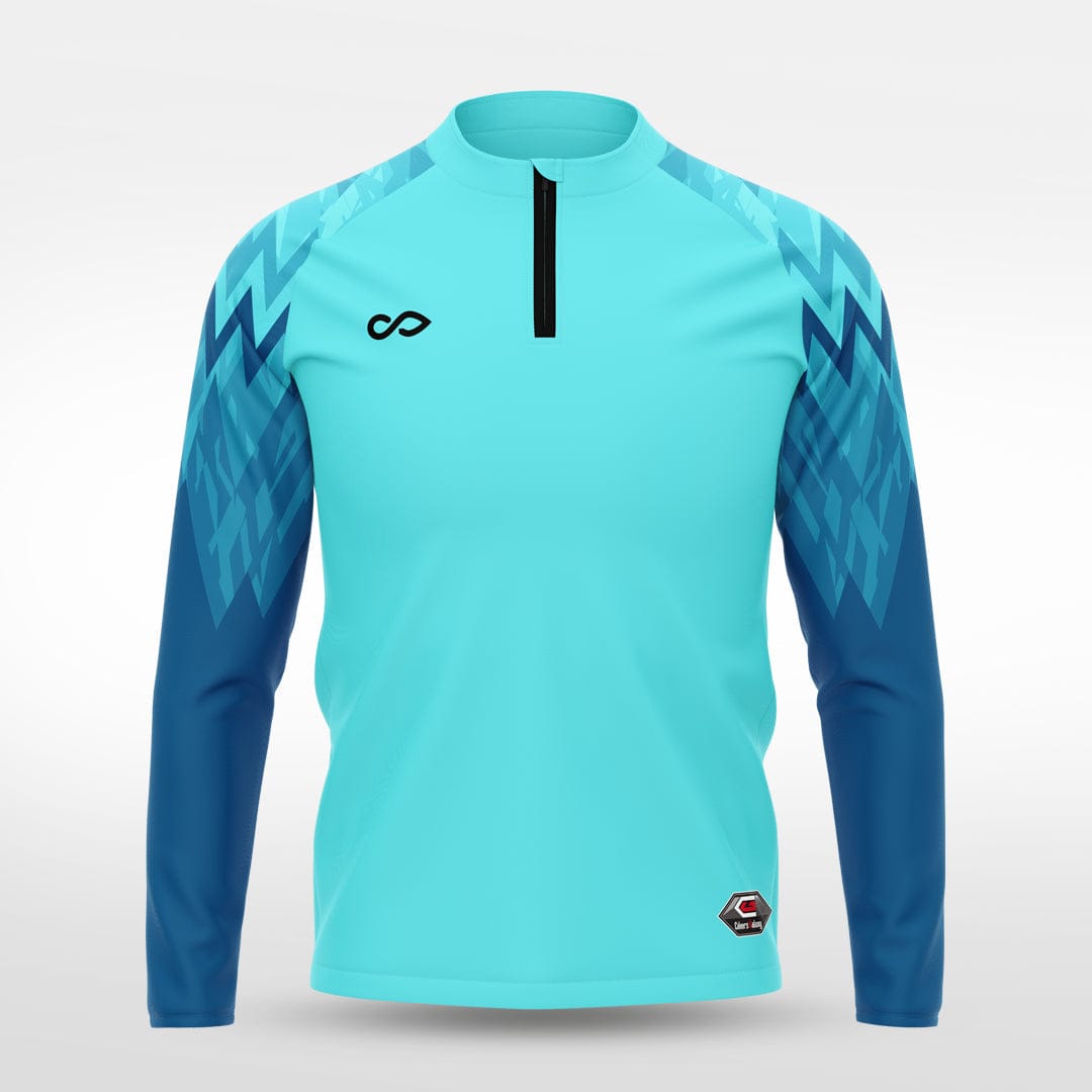 Ice Flame - Customized Kids 1/4 Zip Jacket
