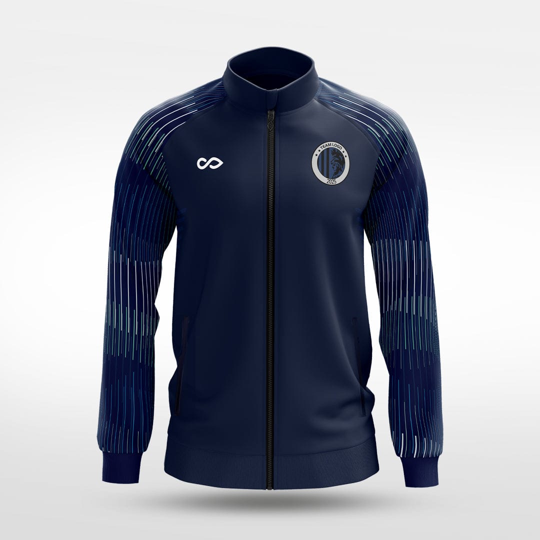 Star Trails - Customized Men's Sublimated Full-Zip Jacket