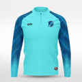 Ripples of Time - Customized Kids 1/4 Zip Jacket