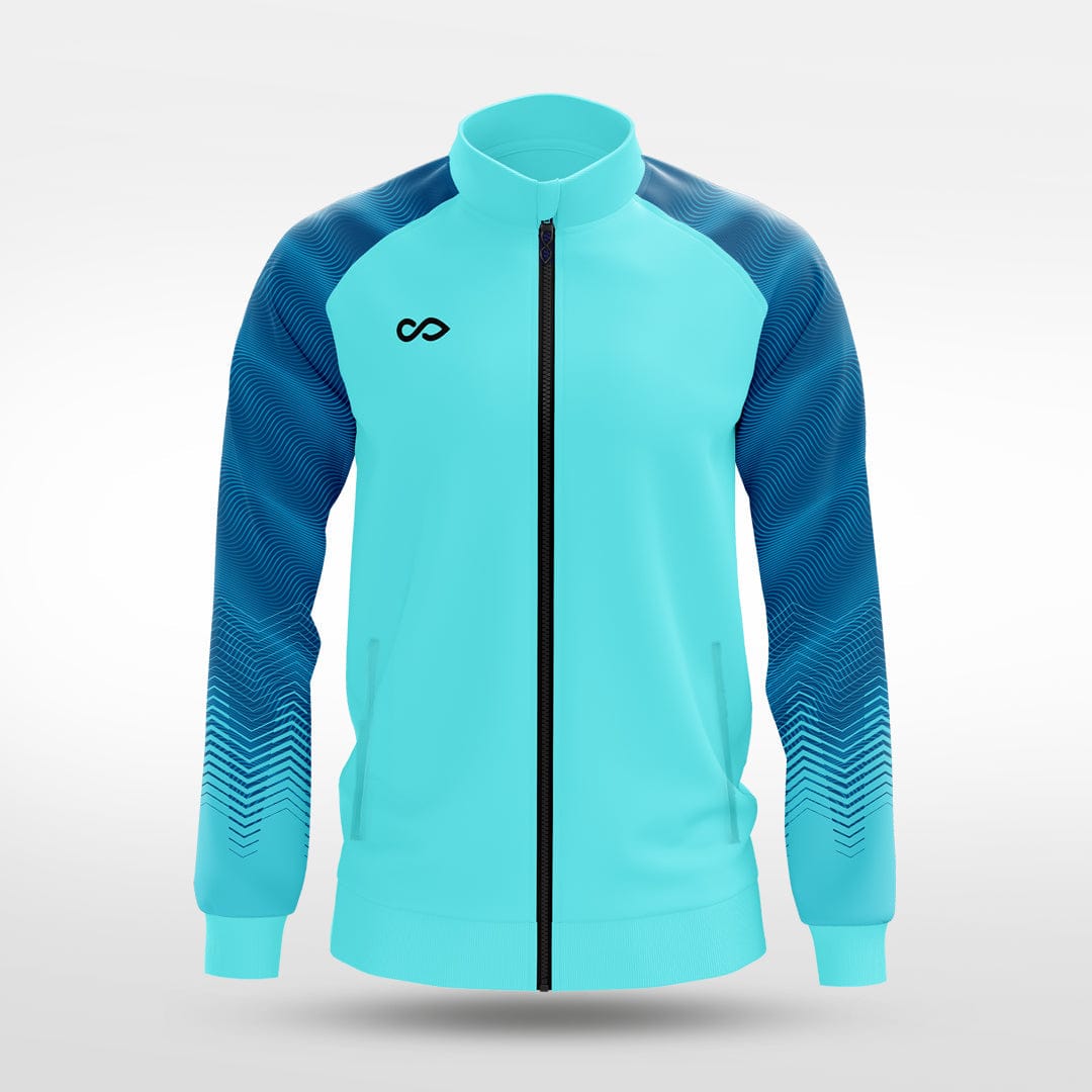 Ripples of Time - Customized Kids Sublimated Full-Zip Jacket