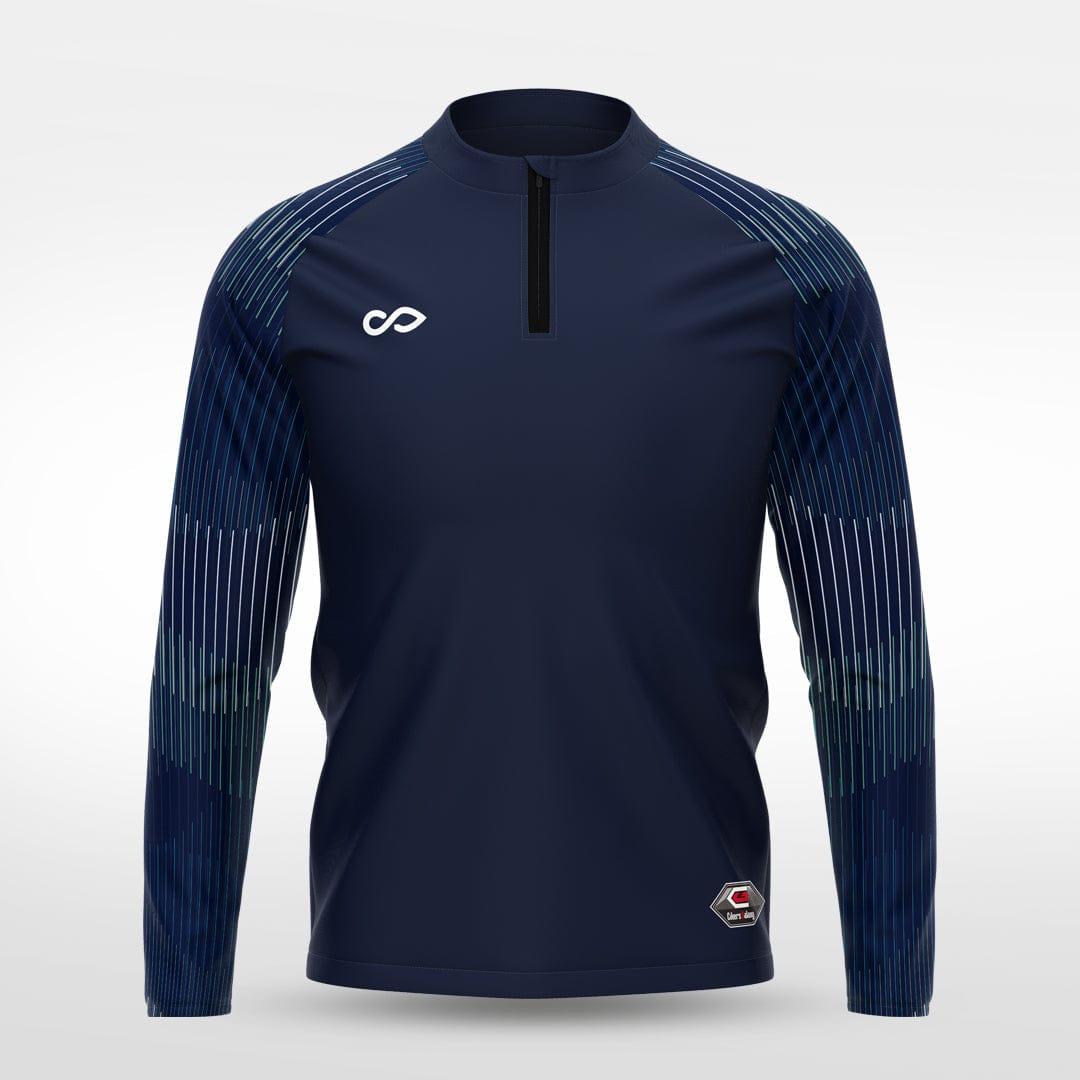 Star Trails - Customized Kids 1/4 Zip Jacket
