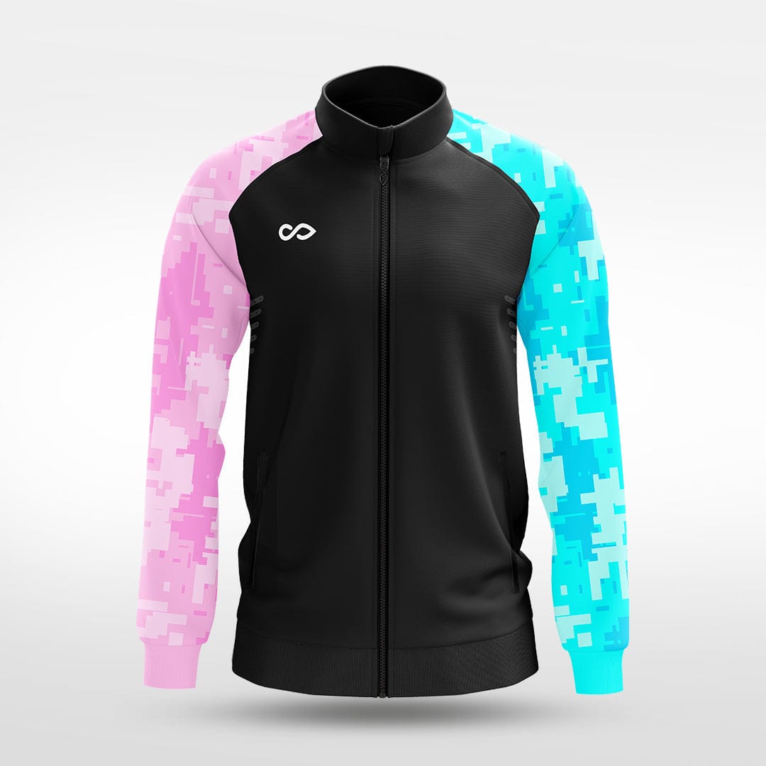 Sun and Moon Shining Together - Customized Kids Sublimated Full-Zip Jacket