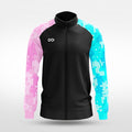 Sun and Moon Shining Together - Customized Men's Sublimated Full-Zip Jacket