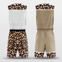 Leopard - Customized Reversible Sublimated Basketball Set