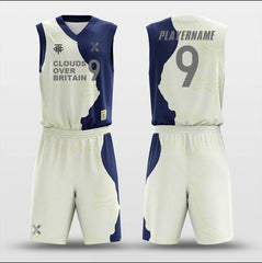 Map - Custom Sublimated Basketball Jersey Set