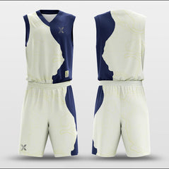 Map - Custom Sublimated Basketball Jersey Set