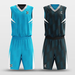Particles - Customized Reversible Sublimated Basketball Uniforms