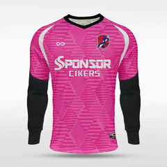 Blood Shadow - Customized Adult Goalkeeper Long Sleeve Soccer Jersey