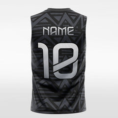 PolarNight 3 - Customized Men's Sublimated Sleeveless Soccer Jersey