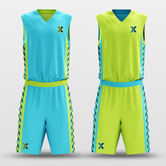Protection - Customized Reversible Sublimated Basketball Set
