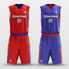 Raptors - Customized Reversible Sublimated Basketball Set