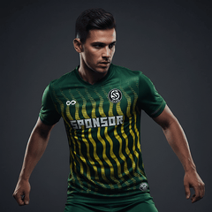 Rhythmic Tide - Custom Soccer Jersey for Men Sublimation -  WS201GCLDZC3