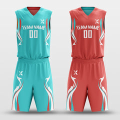 Shadowflame - Customized Reversible Sublimated Basketball Set