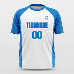 Ice Crystals - Customized Short Sleeve Jersey Loose Shoulder