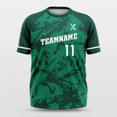 Ink Wash- Customized Short Sleeve Jersey Loose Shoulder