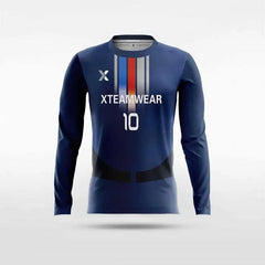 Arrival - Customized Men's Sublimated Long Sleeve Soccer Jersey