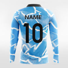 Pop Camouflage 4 - Customized Kids Sublimated Long Sleeve Soccer Jersey