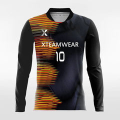 Team Germany - Customized Men's Sublimated Long Sleeve Soccer Jersey