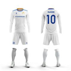 Stripe Trim - Men Custom Soccer Uniforms Long Sleeve