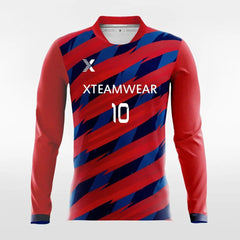 Thorn - Customized Men's Sublimated Long Sleeve Soccer Jersey