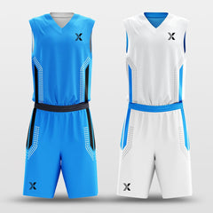 Time Space - Customized Reversible Sublimated Basketball Set
